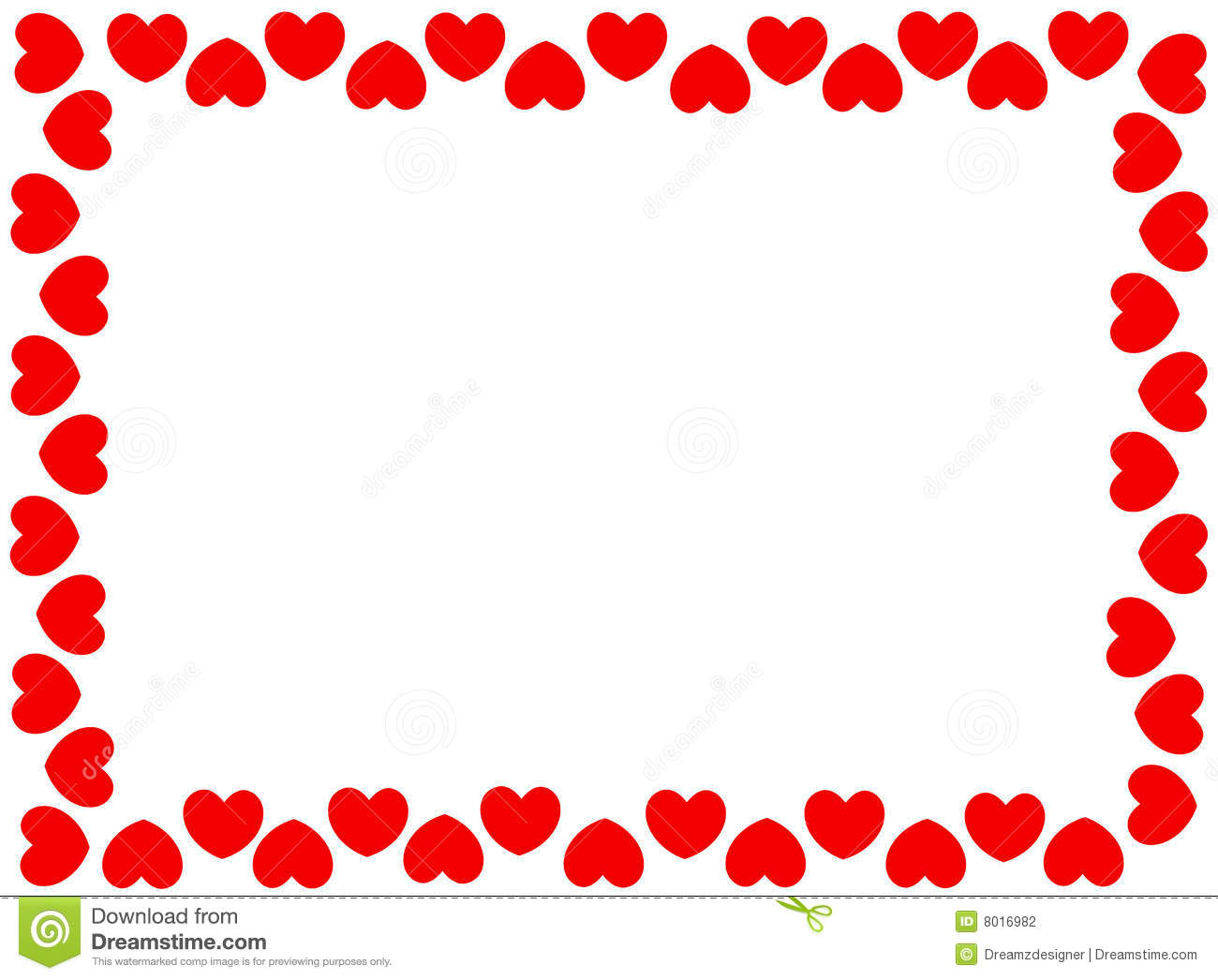 Heart Border Free Download On Clipartmag