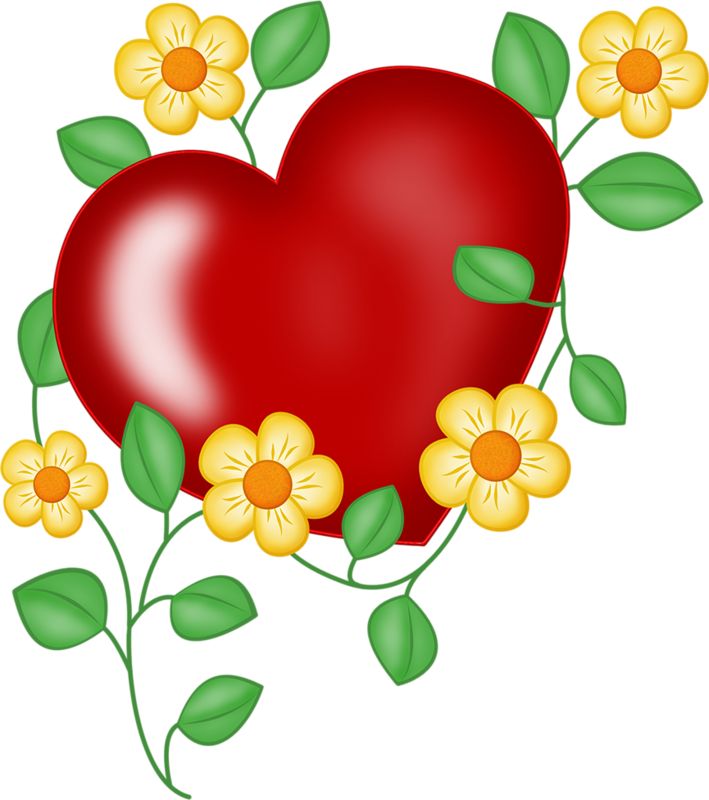 Heart Flower Clipart | Free download on ClipArtMag