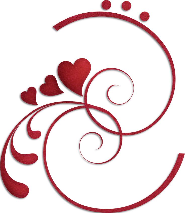 Heart Swirl Clipart | Free download on ClipArtMag
