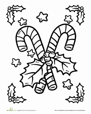 Holiday Coloring Pages | Free download on ClipArtMag