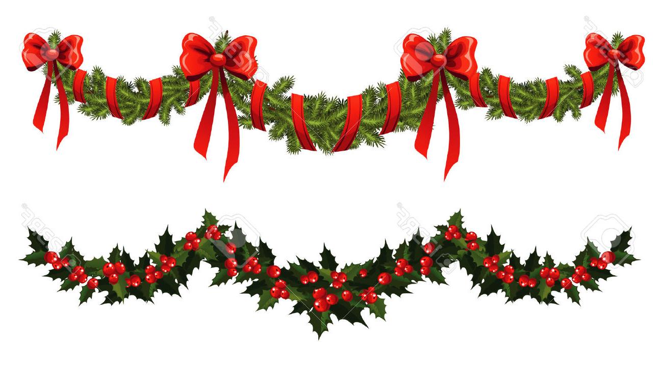 Holiday Garland Clipart | Free download on ClipArtMag