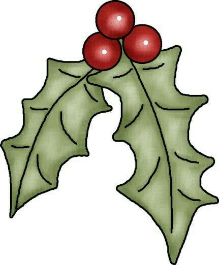 Holly Leaves Clipart | Free download on ClipArtMag