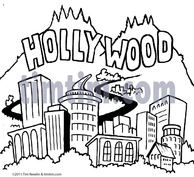 Hollywood Sign Clipart Free download on ClipArtMag