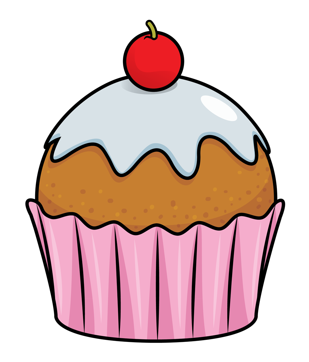 How To Draw A Cute Cupcake | Free download on ClipArtMag