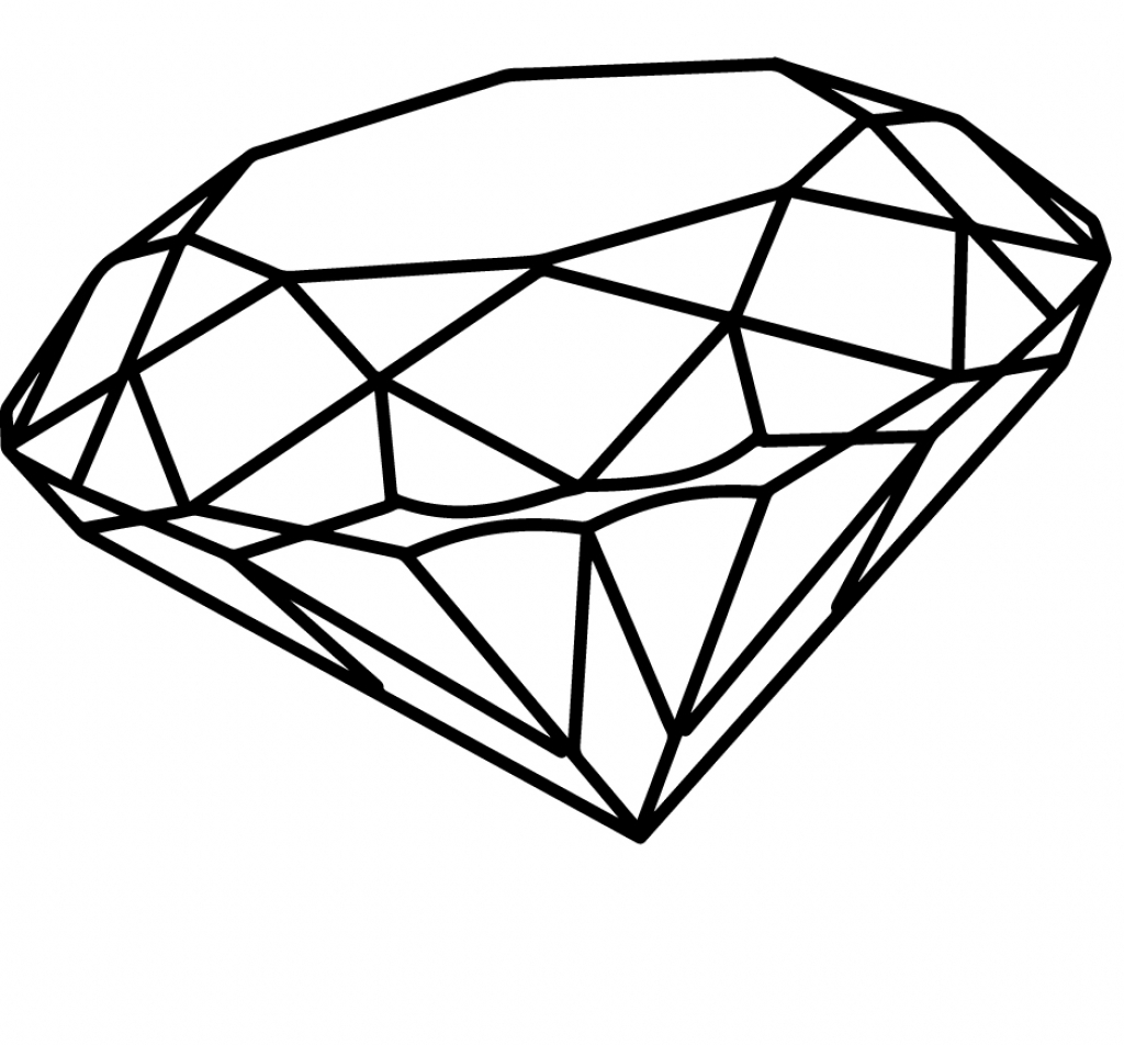 How To Draw A Diamond | Free download on ClipArtMag