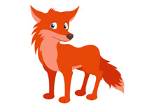 Howling Coyote Clipart 