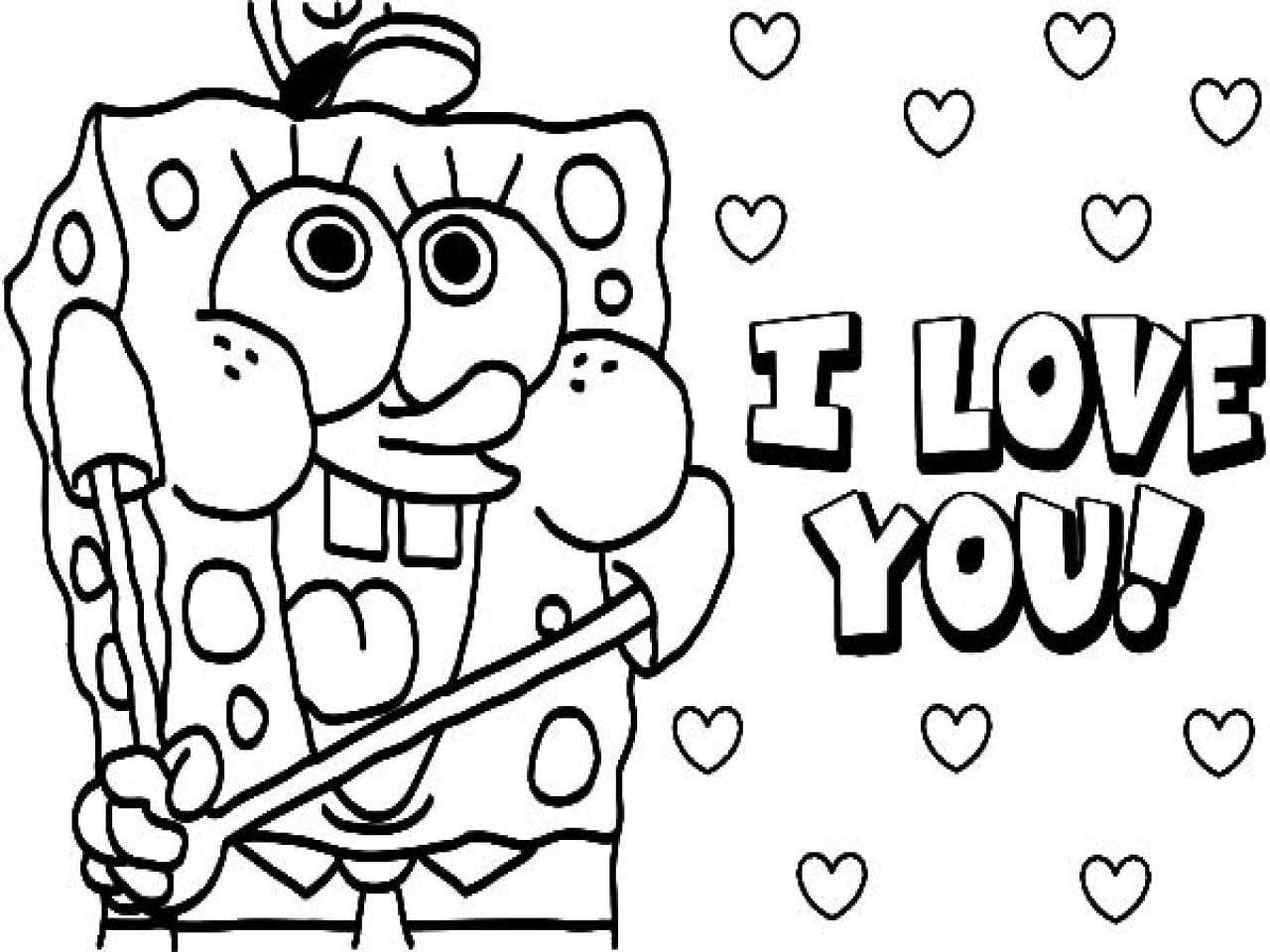 I Love You Coloring Pages | Free download on ClipArtMag