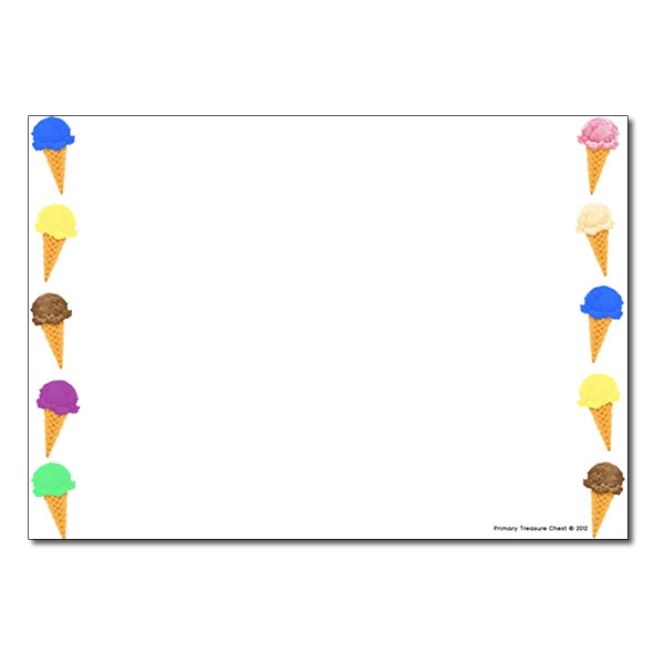 Ice Cream Border Free Download On Clipartmag