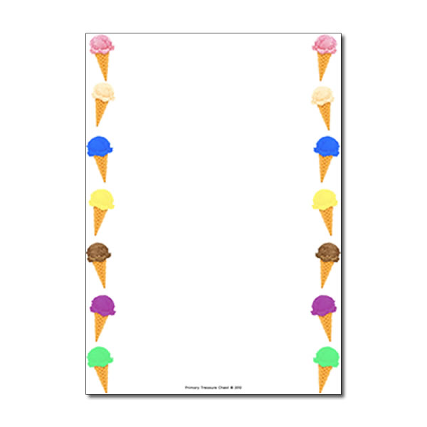 Ice Cream Border Free Download On Clipartmag