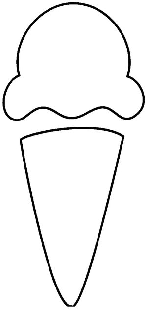 Ice Cream Scoop Template Free Download On ClipArtMag