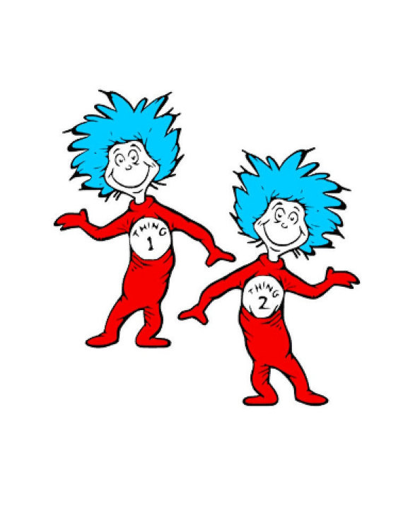 Images Of Thing 1 And Thing 2 | Free Download On ClipArtMag