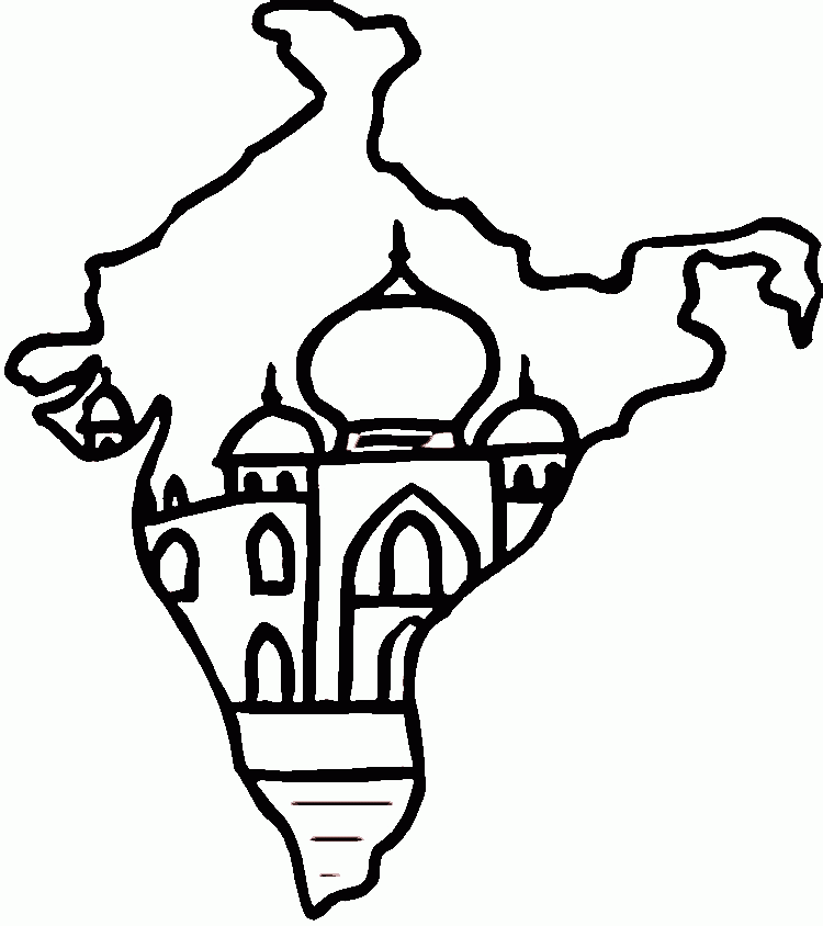 Indian Coloring Pages Free Download On ClipArtMag