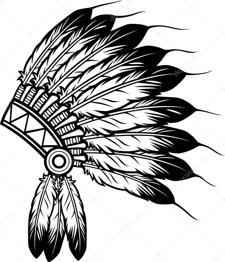 Indian Headdress Clipart | Free download on ClipArtMag