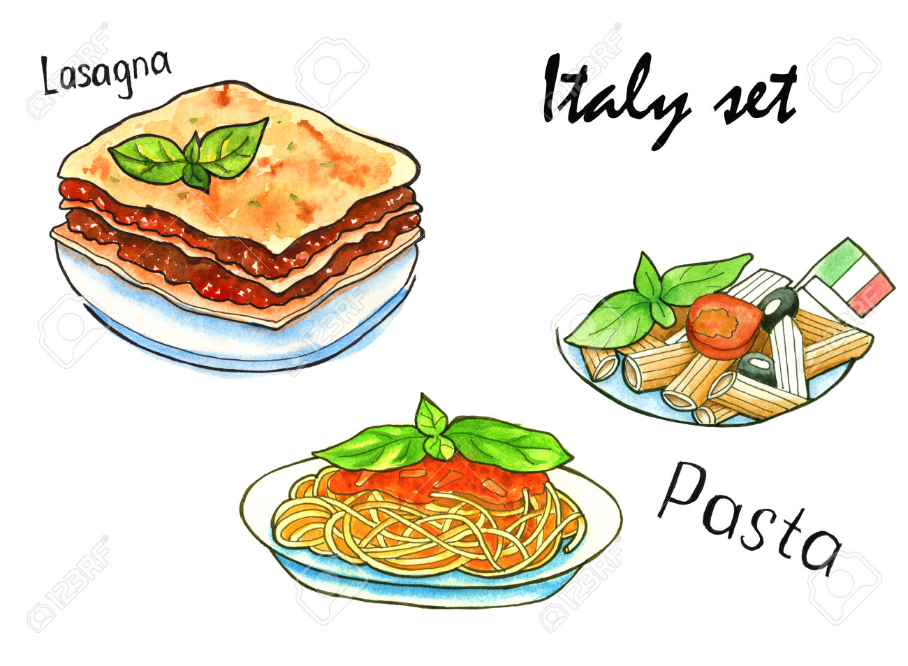 Collection of Lasagna clipart | Free download best Lasagna ...