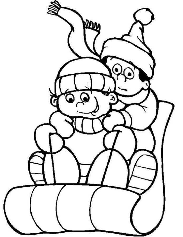 January Coloring Pages | Free download on ClipArtMag