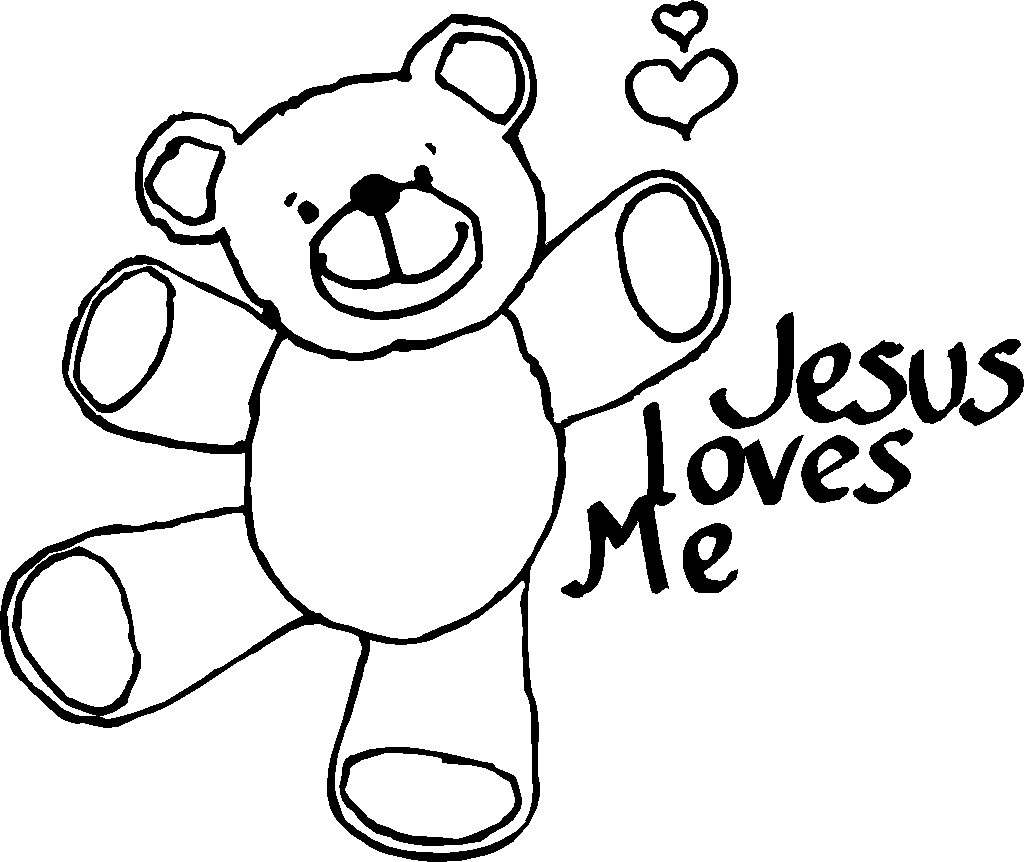 1024x862 Jesus coloring pages he loves me