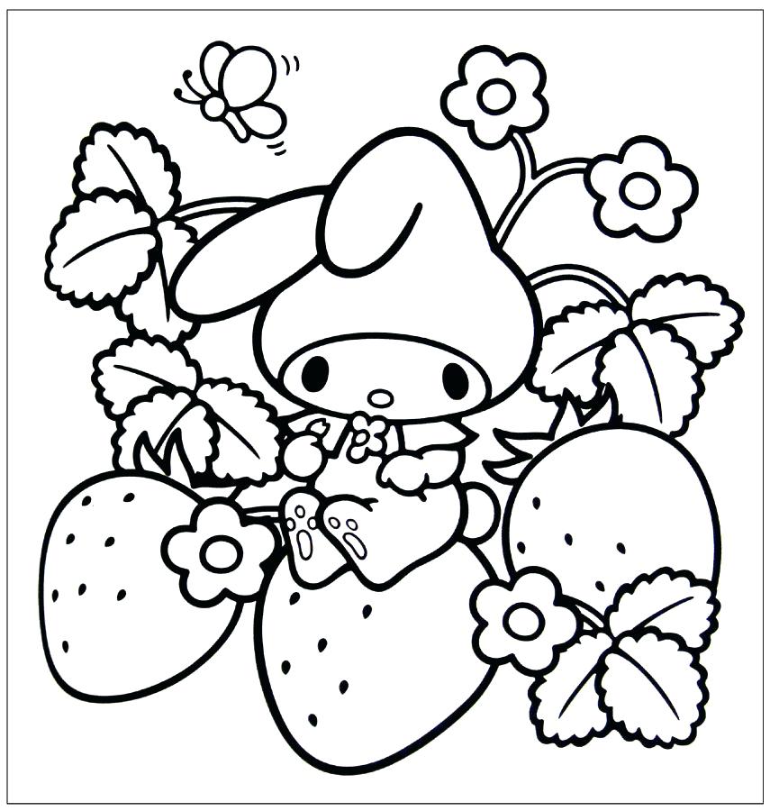 Kawaii Coloring Pages Free download on ClipArtMag