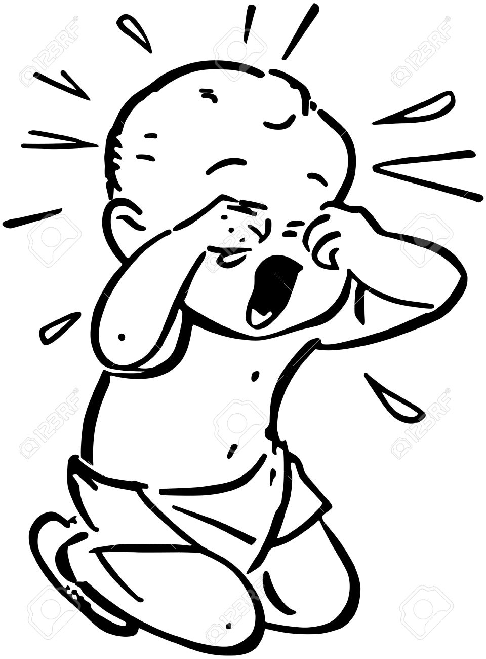 Kid Crying Clipart | Free Download On ClipArtMag