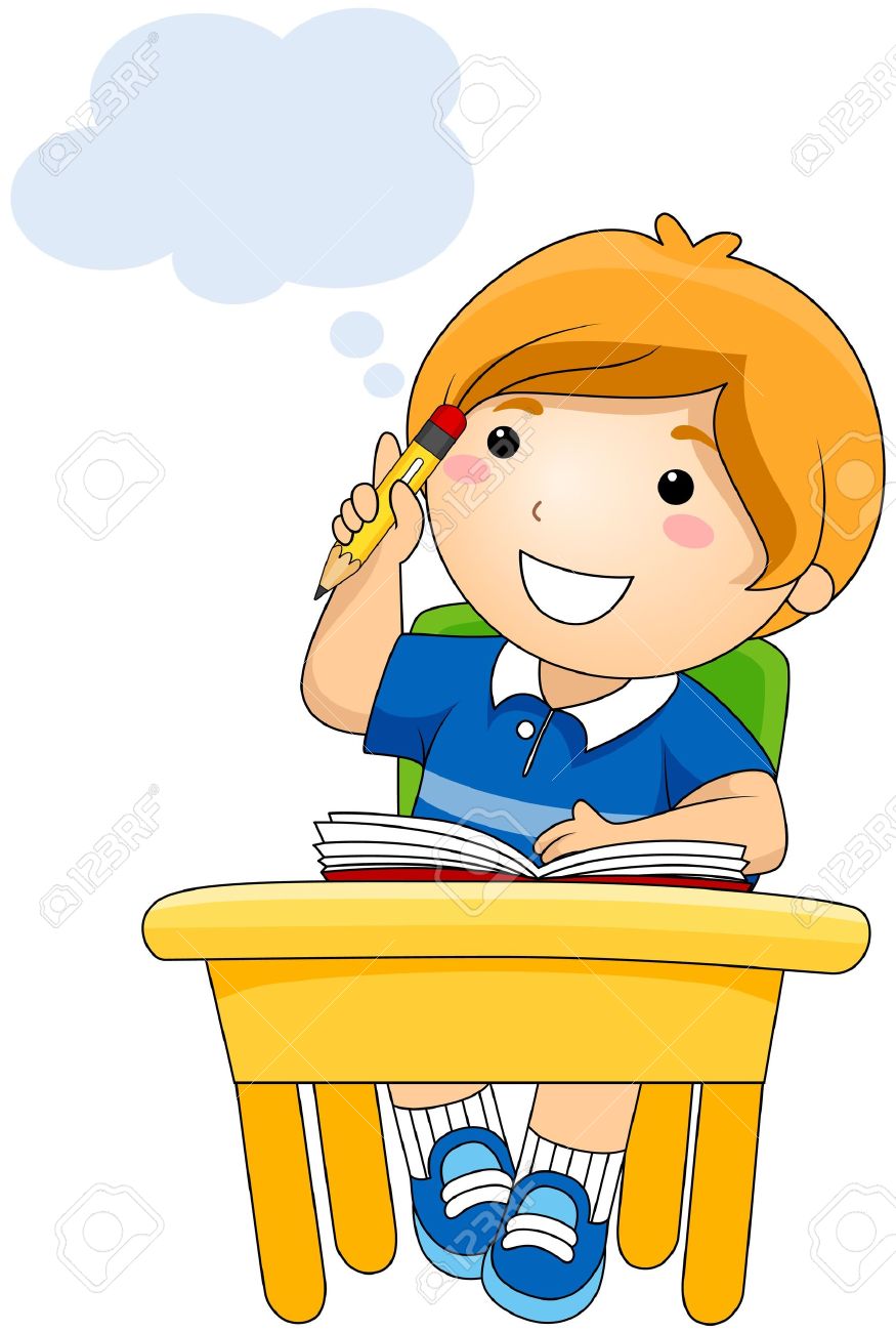 Kid Thinking Clipart | Free download on ClipArtMag