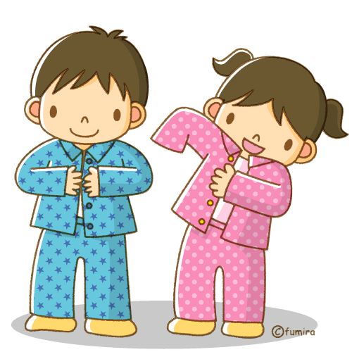 Kids In Pajamas Clipart Free Download On Clipartmag