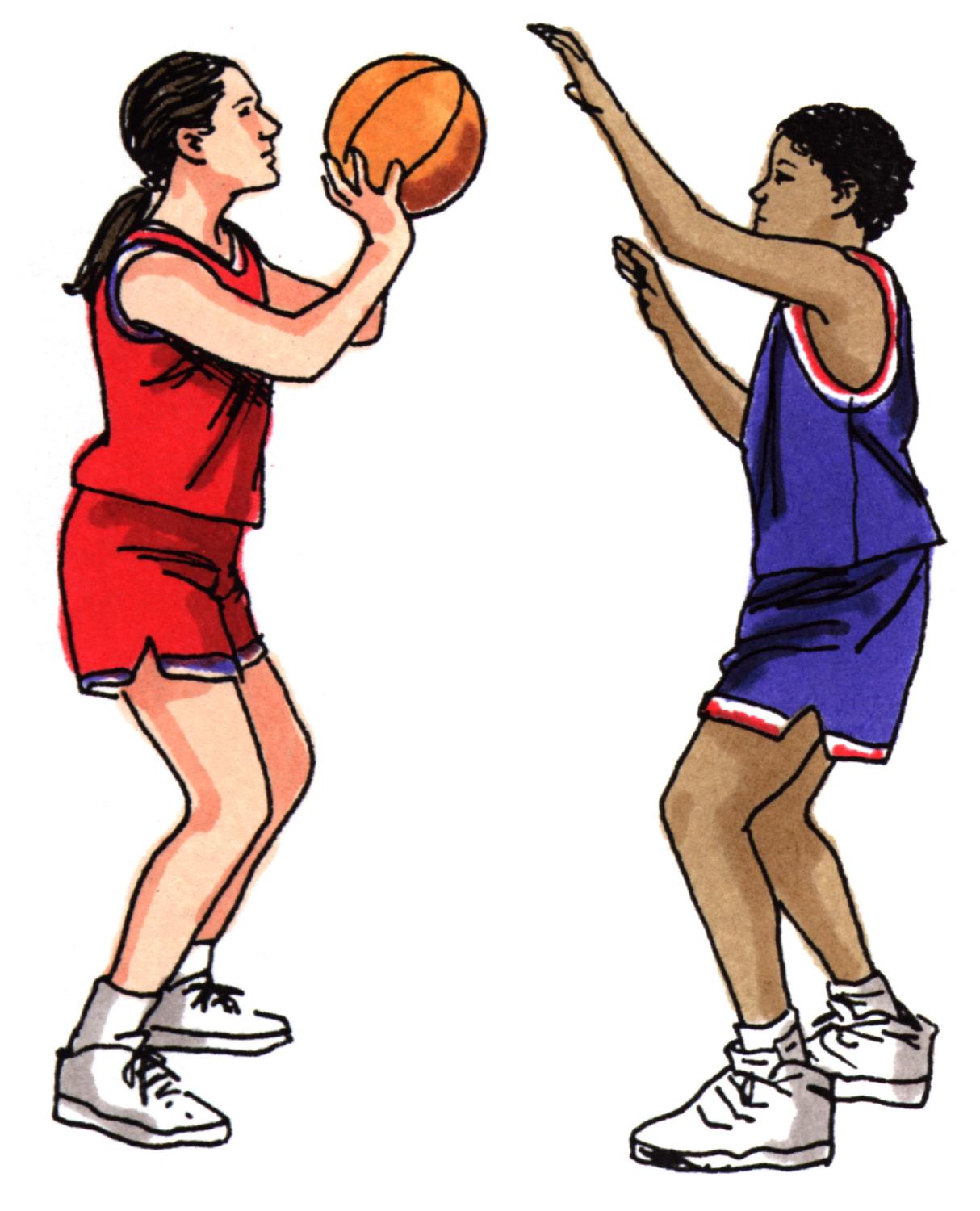 Kids Playing Basketball Clipart | Free download on ClipArtMag