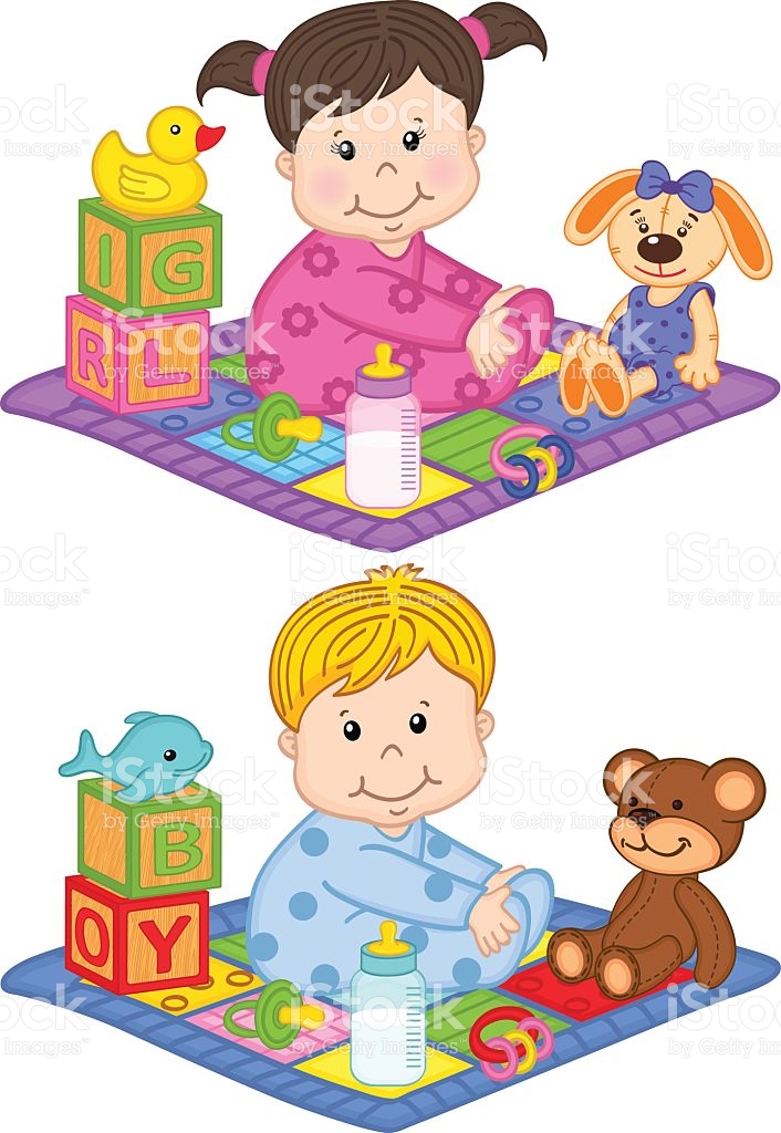 Kids Playing With Toys Clipart Free Download On Clipartmag