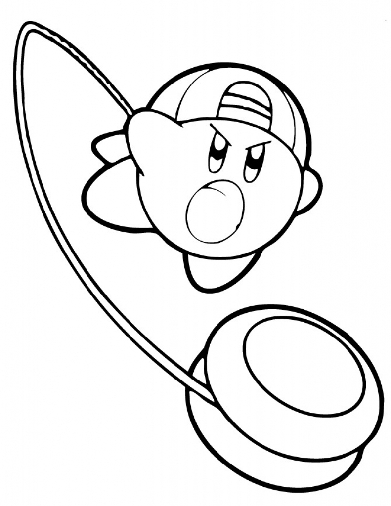 791x1024 Kirby Coloring Pages