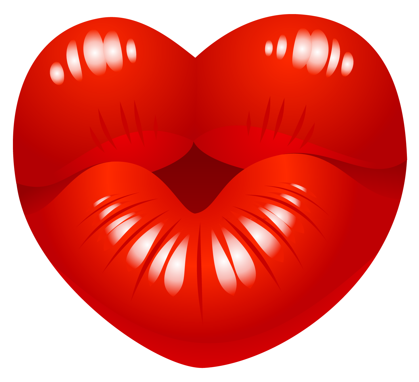 Kissing Lips Clipart Free Download On Clipartmag