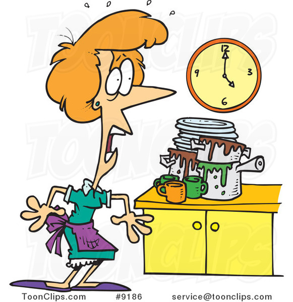 kitchen cartoon clipart