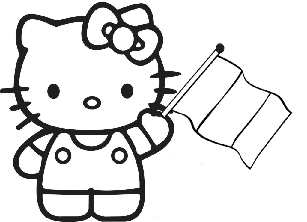 Kitty Coloring Pages | Free download on ClipArtMag