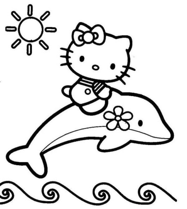 Kitty Coloring Pages | Free download on ClipArtMag