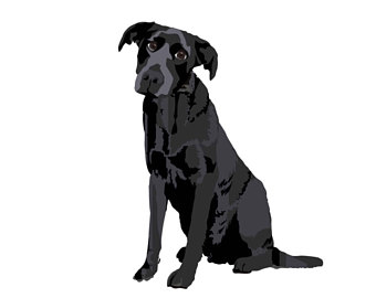 Lab Dog Clipart | Free download on ClipArtMag