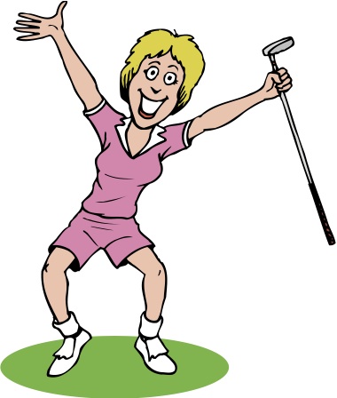 Ladies Golf Clipart | Free download on ClipArtMag