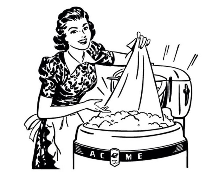 Laundry Clipart Black And White Free Download On ClipArtMag