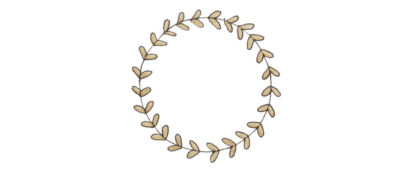 Leaf Wreath Clipart | Free download on ClipArtMag