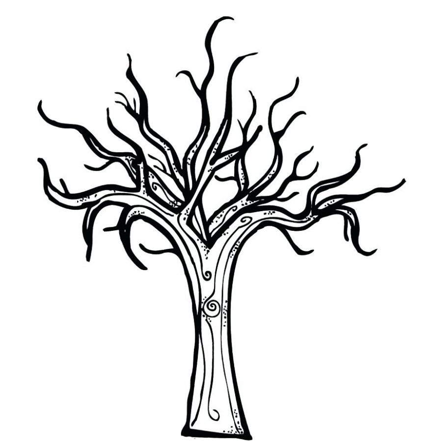 Leafless Tree Outline Free download on ClipArtMag