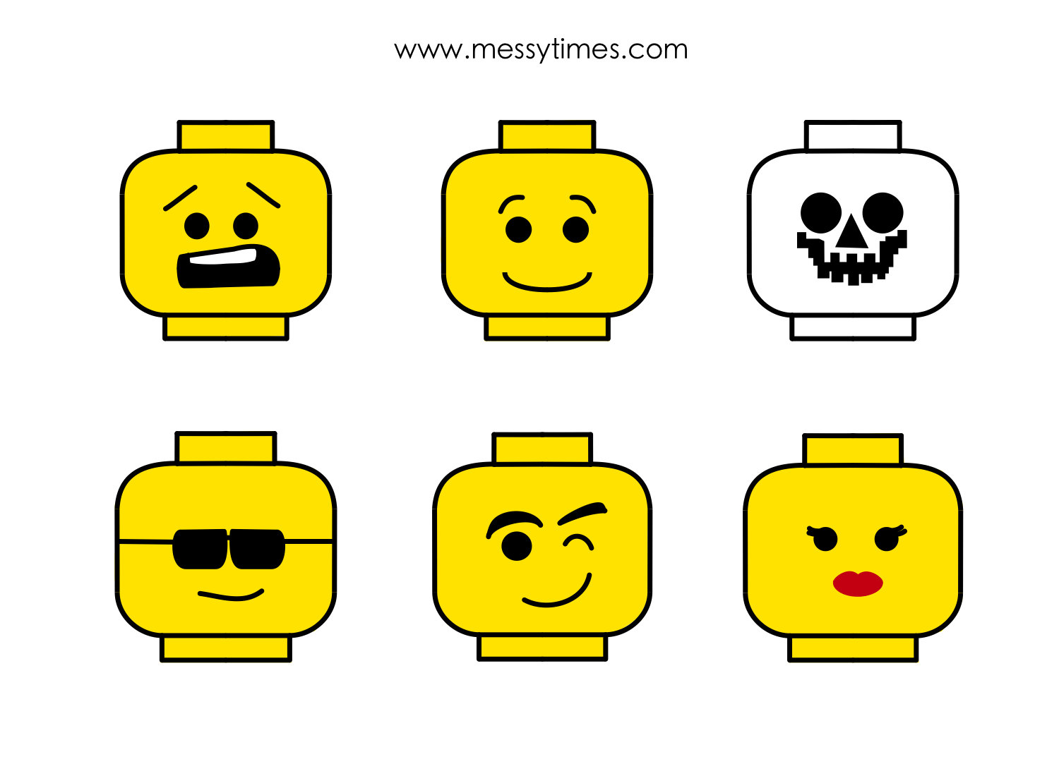 Lego Head Clipart Free Download On Clipartmag
