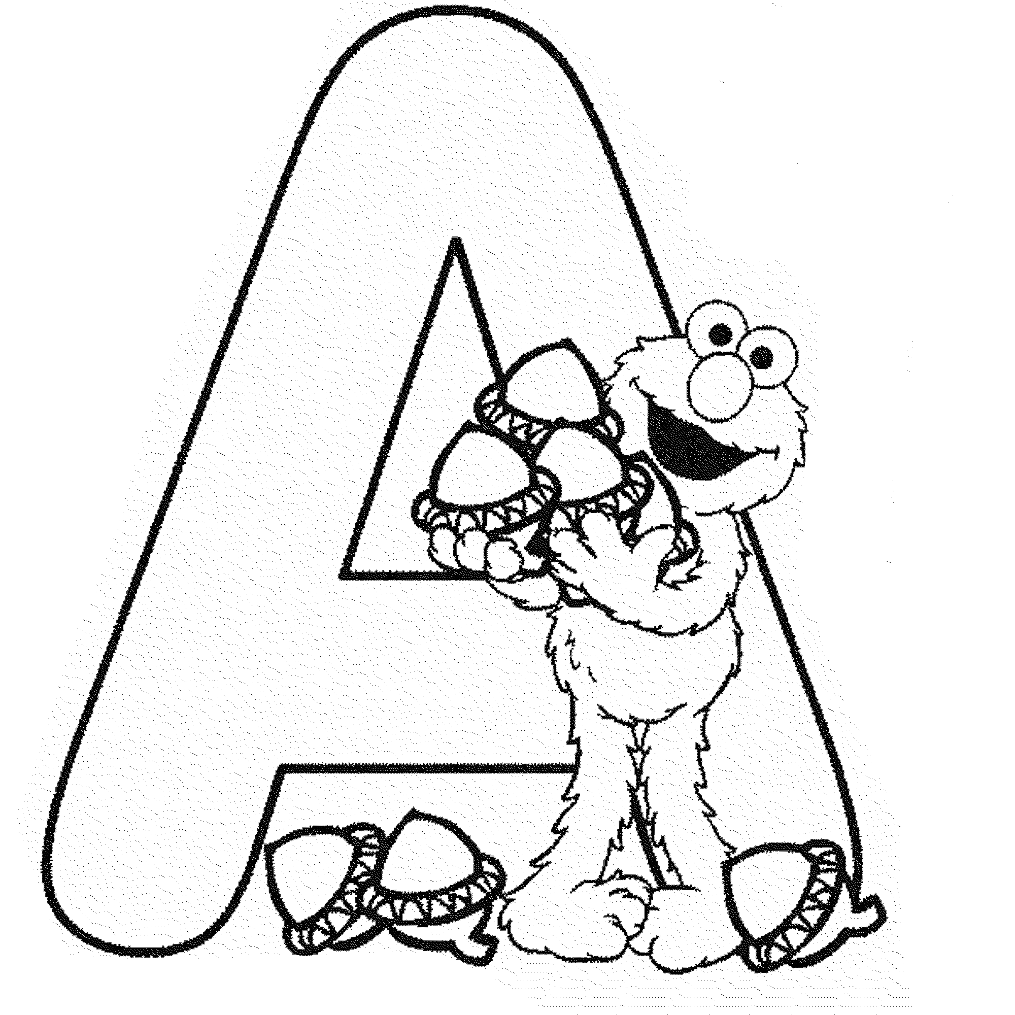 Letter A Coloring Pages | Free Download On Clipartmag