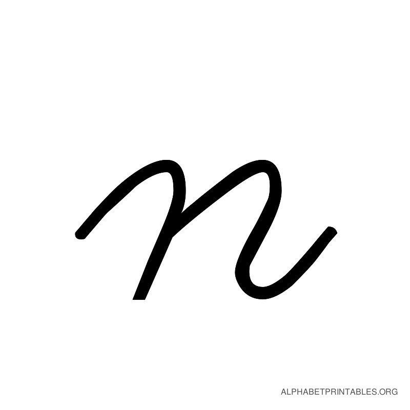 Letter A In Cursive Free Download On ClipArtMag