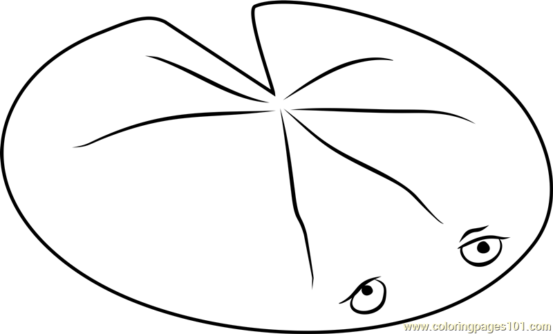Lily Pad Clipart Black And White | Free download on ClipArtMag