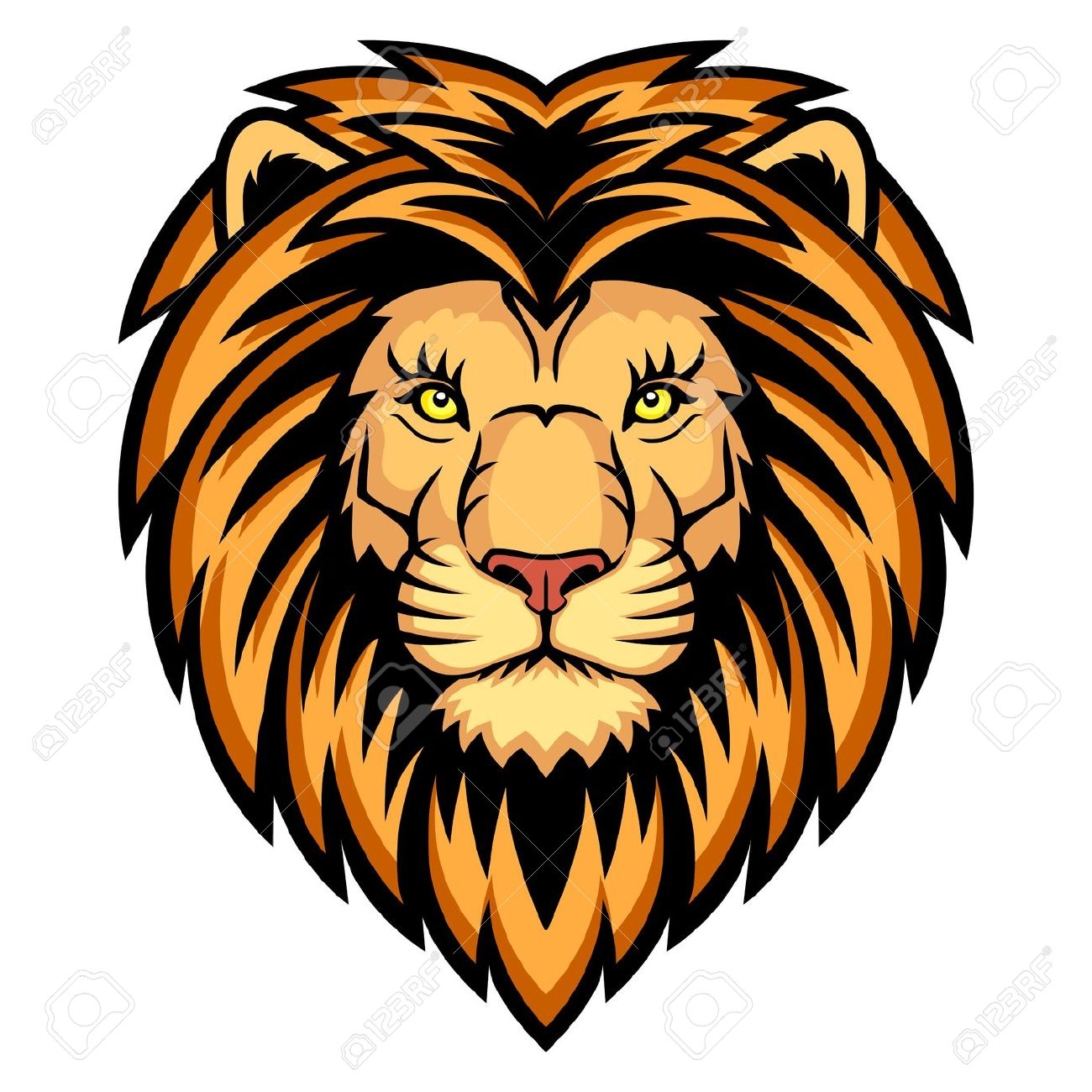 Lion Head Image Clipart | Free download on ClipArtMag