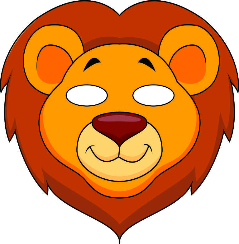 Lion Mask Clipart Free download on ClipArtMag