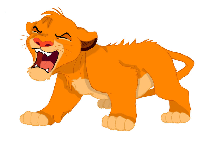 the lion king roaring simba