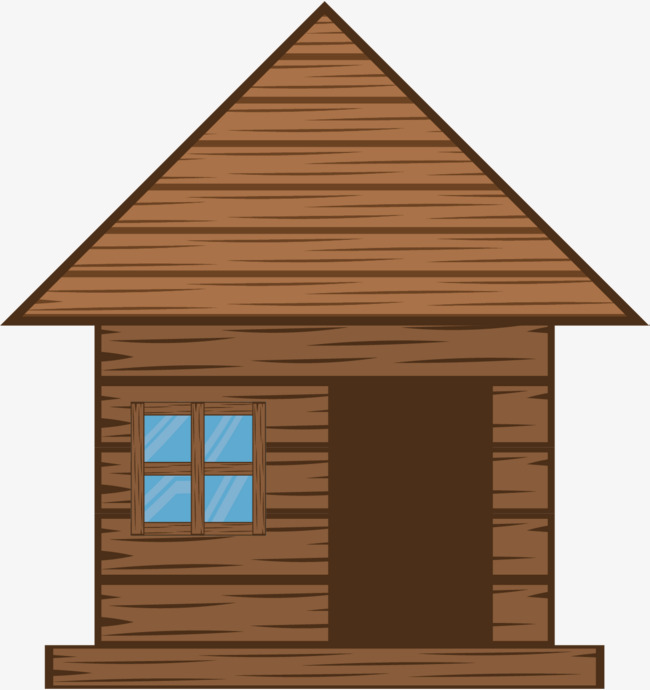 Log Cabin Cartoon | Free download on ClipArtMag