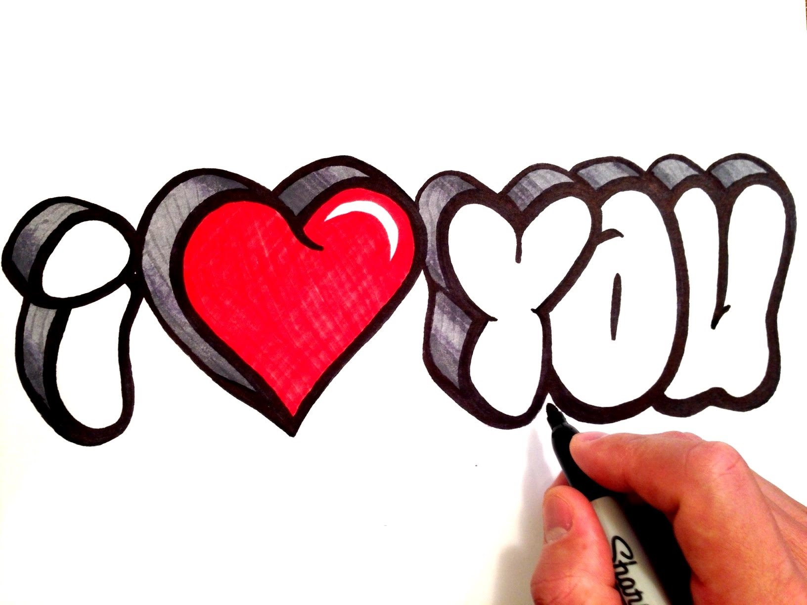 Love Heart Drawings | Free download on ClipArtMag