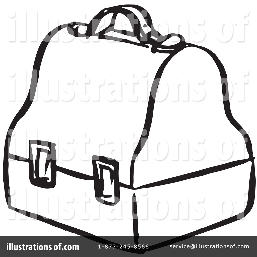 Lunch Box Clipart Black And White | Free download on ClipArtMag