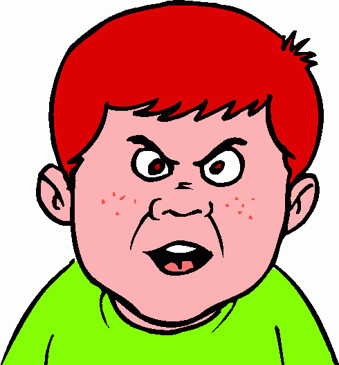 Mad Cartoon Face Clipart | Free download on ClipArtMag