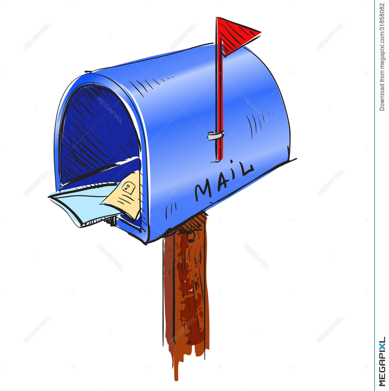 Mailbox Cartoon | Free download on ClipArtMag