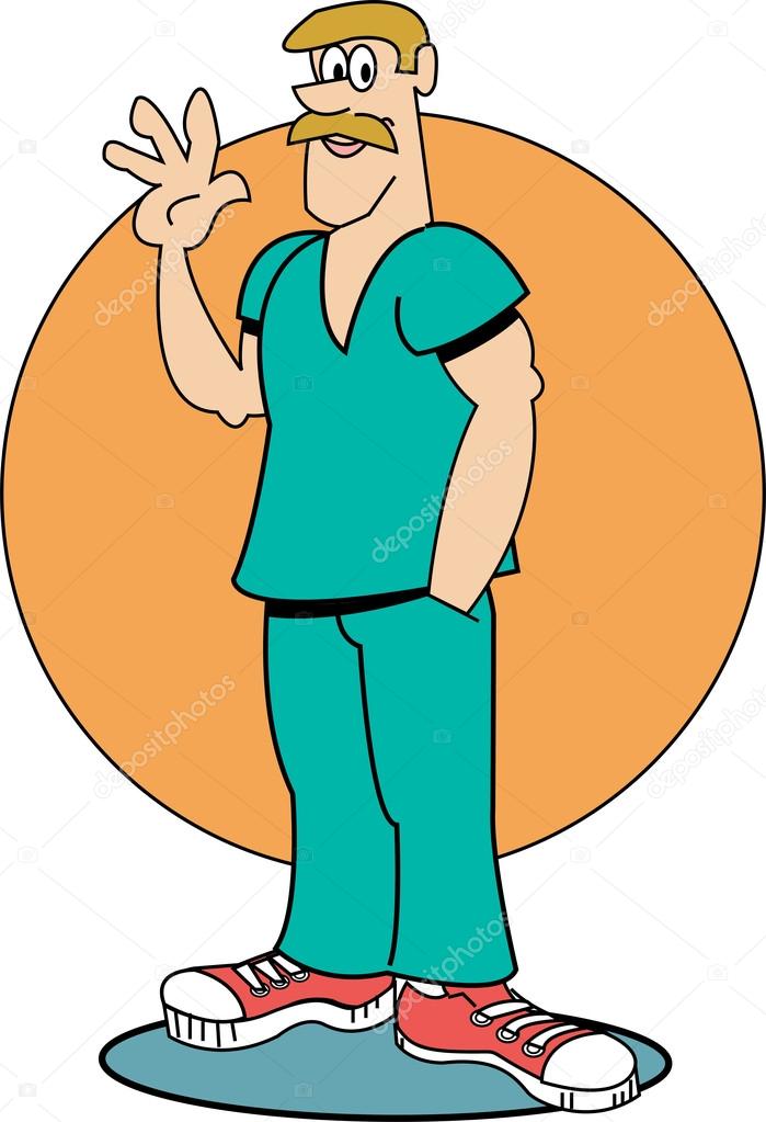 Male Nurse Cartoon Clipart | Free download on ClipArtMag