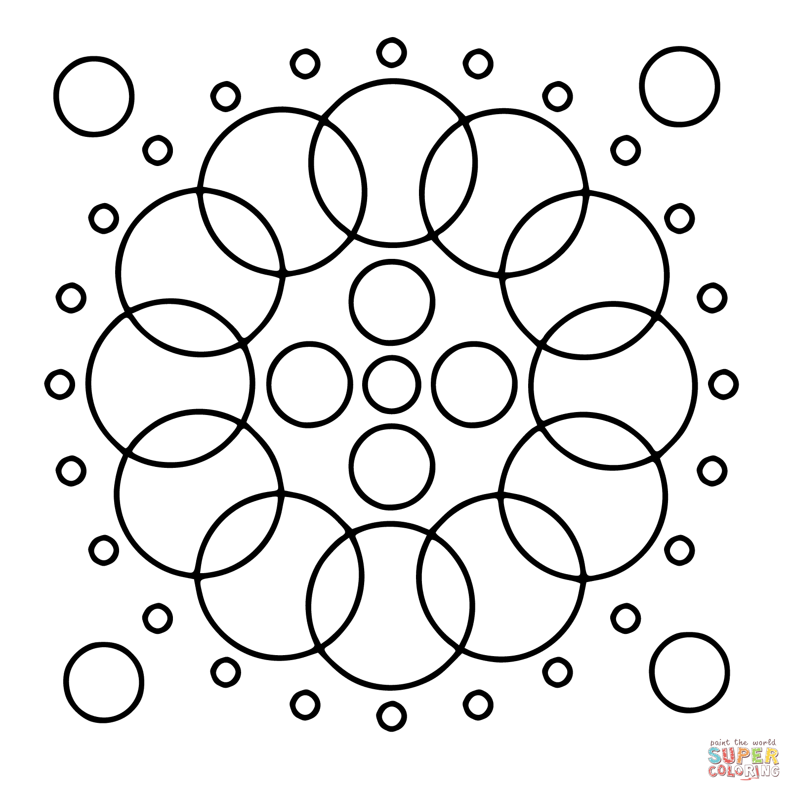 1601x1601 Circle Mandala coloring page Free Printable Coloring Pages